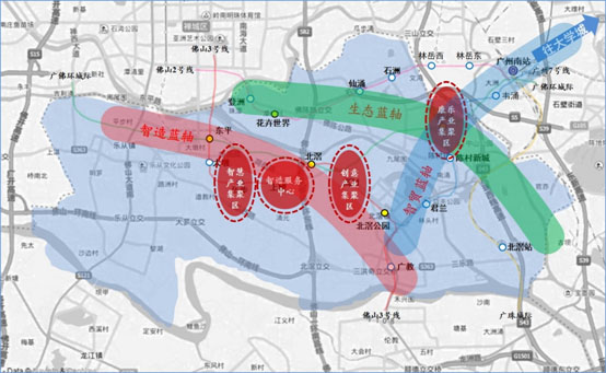 中國順德北部片區(qū)概念規(guī)劃